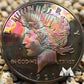 Pearlescent Copper Bullion Commemorative Peace Dollar - PDSS0001