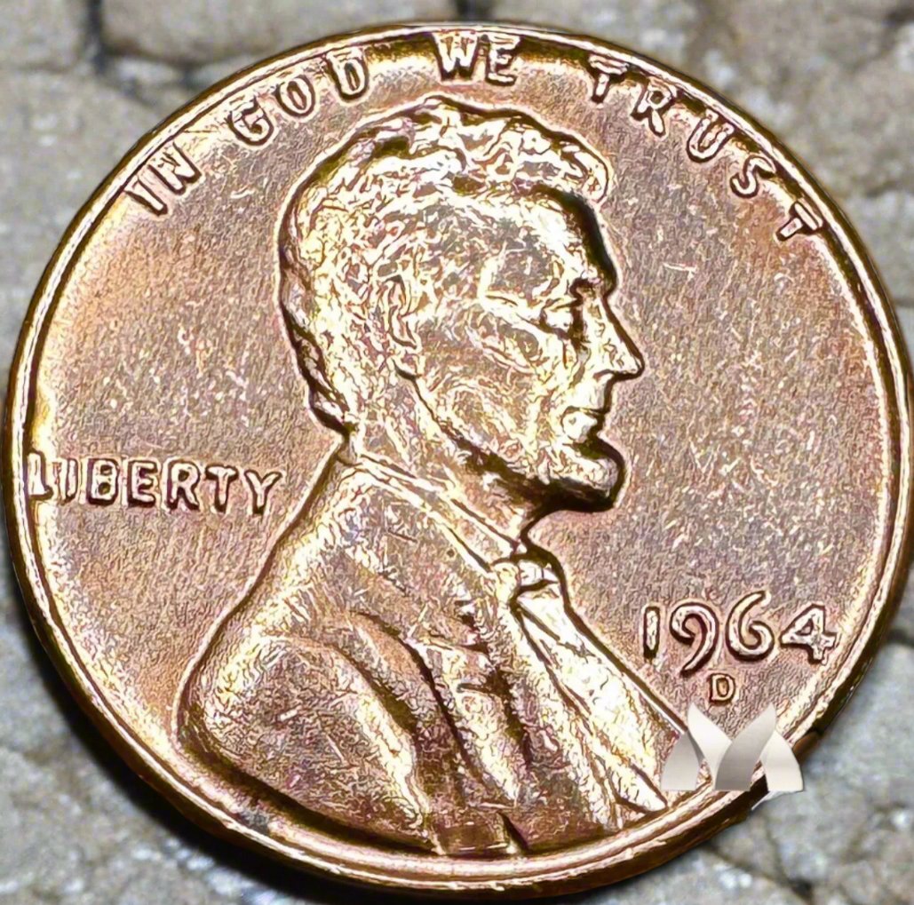 1964-D Lincoln Cent - Polished 1C0001